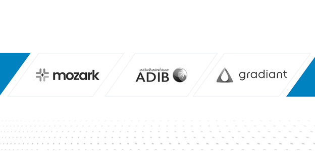 Company logos - mozark, ADIB, gradiant